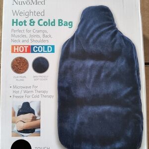 Blue Weighted Hot & Cold Bag Microwave Or Freeze Sealed